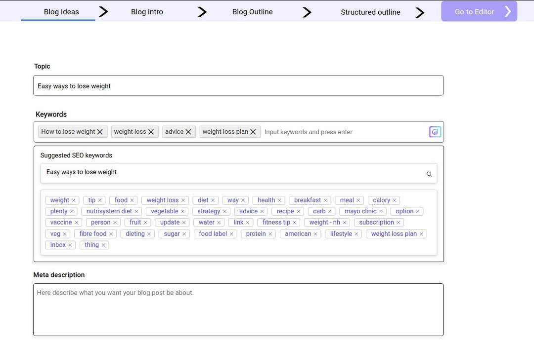 AISEO Blog Creator Setup