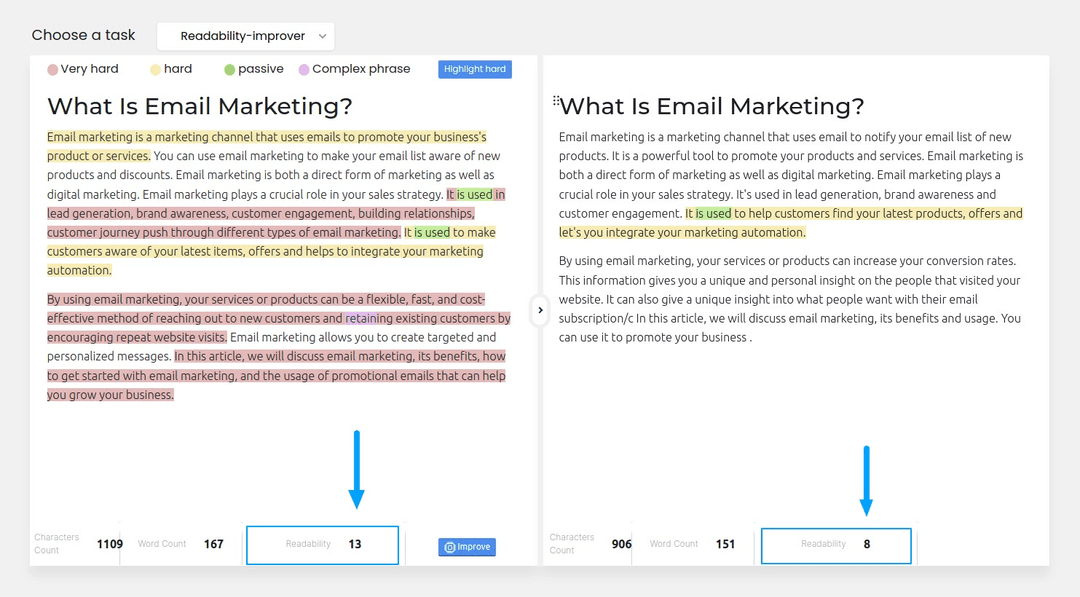 AISEO Inline Readability Improver