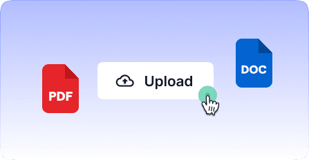 1. Upload your text