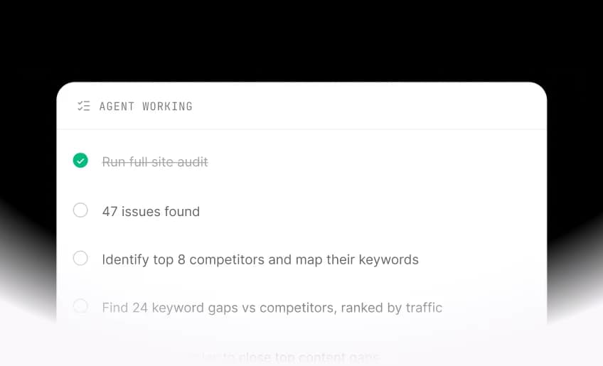 SEO Agent preview