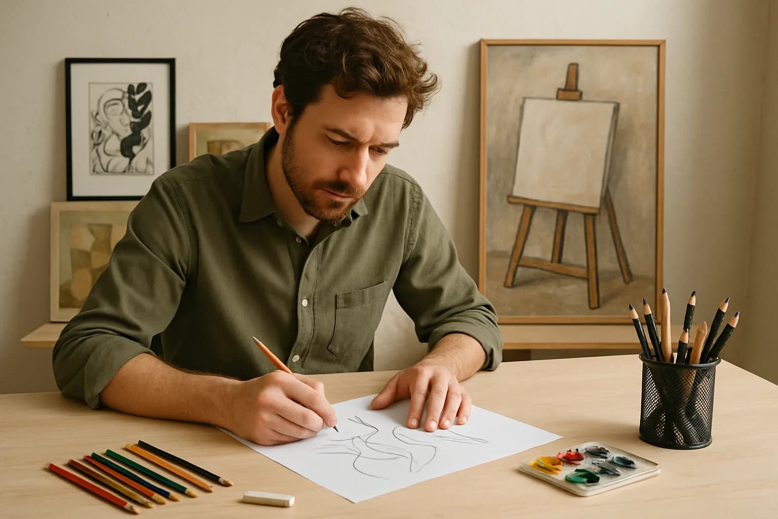 Content creators using clean images