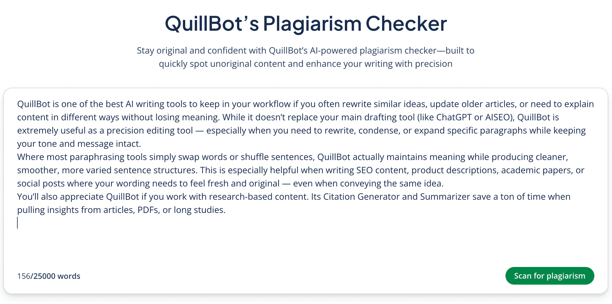 Plagiarism Checker