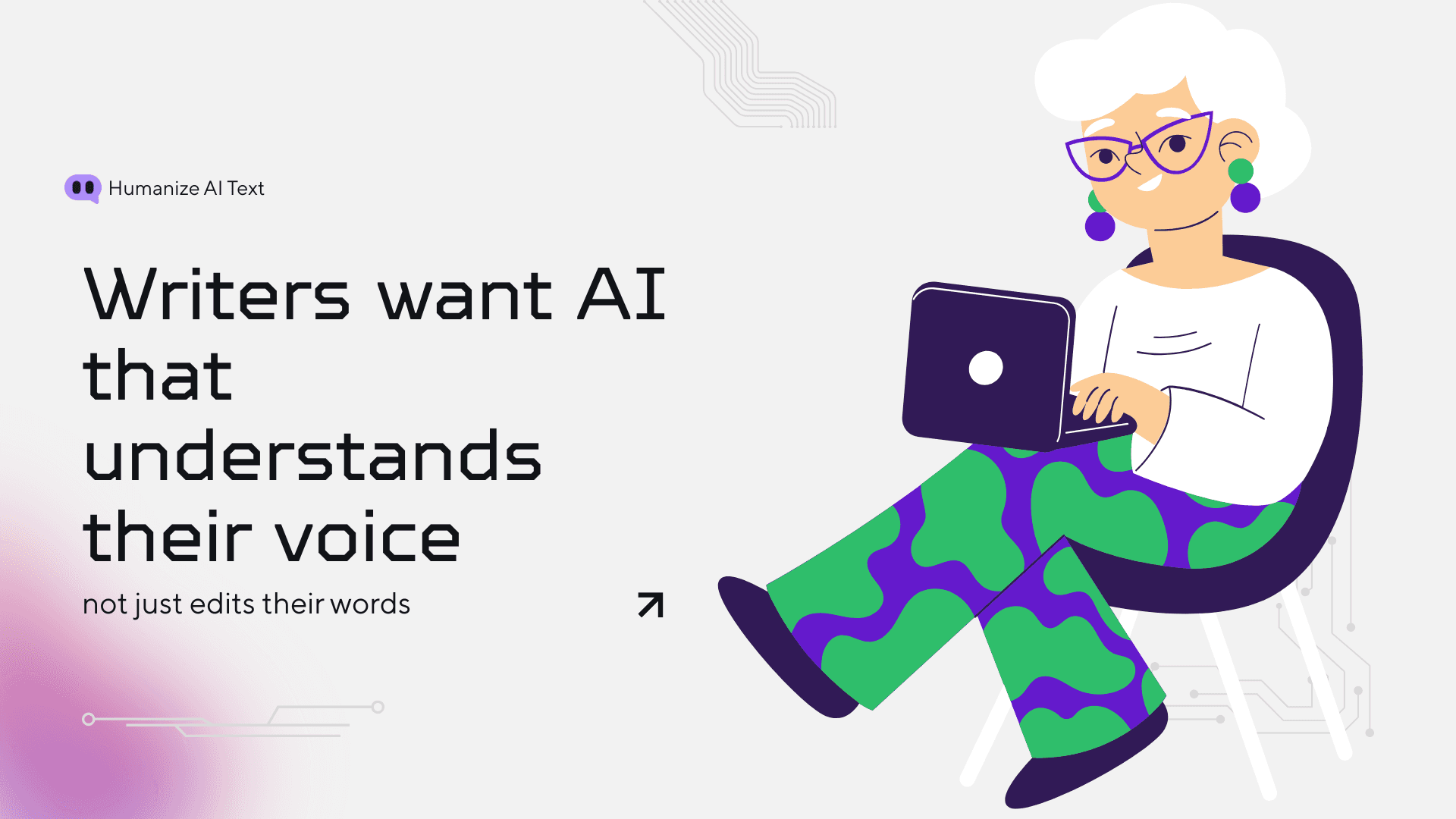 Writers want AI that understands their voice