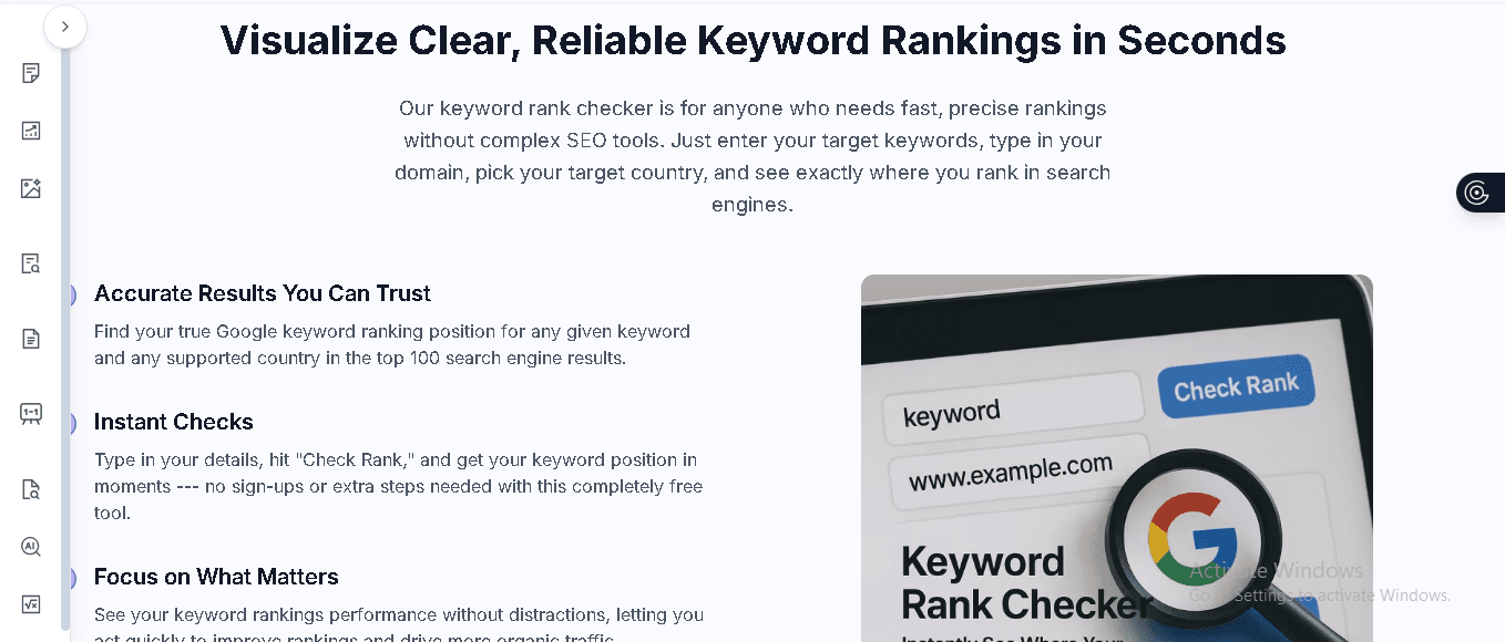 Keyword Rank Checker