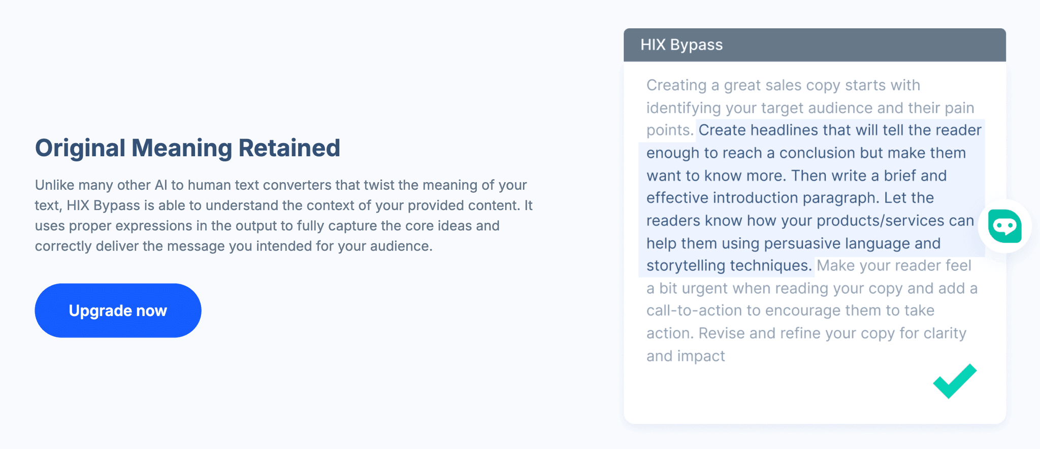 Improves Readability in a Human