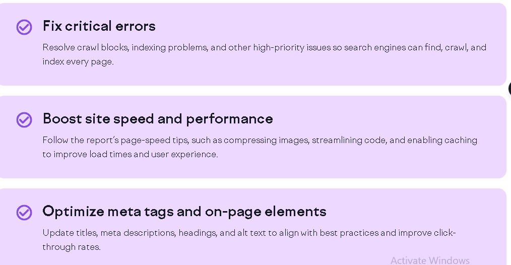 Site Audit & Technical SEO