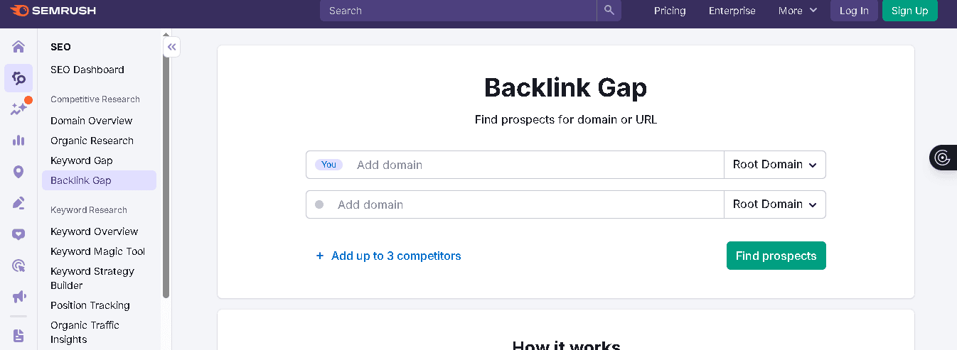 Competitive & Backlink Analysis