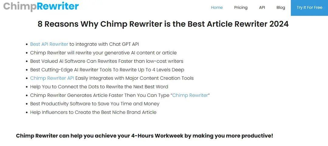 Chimp Rewriter