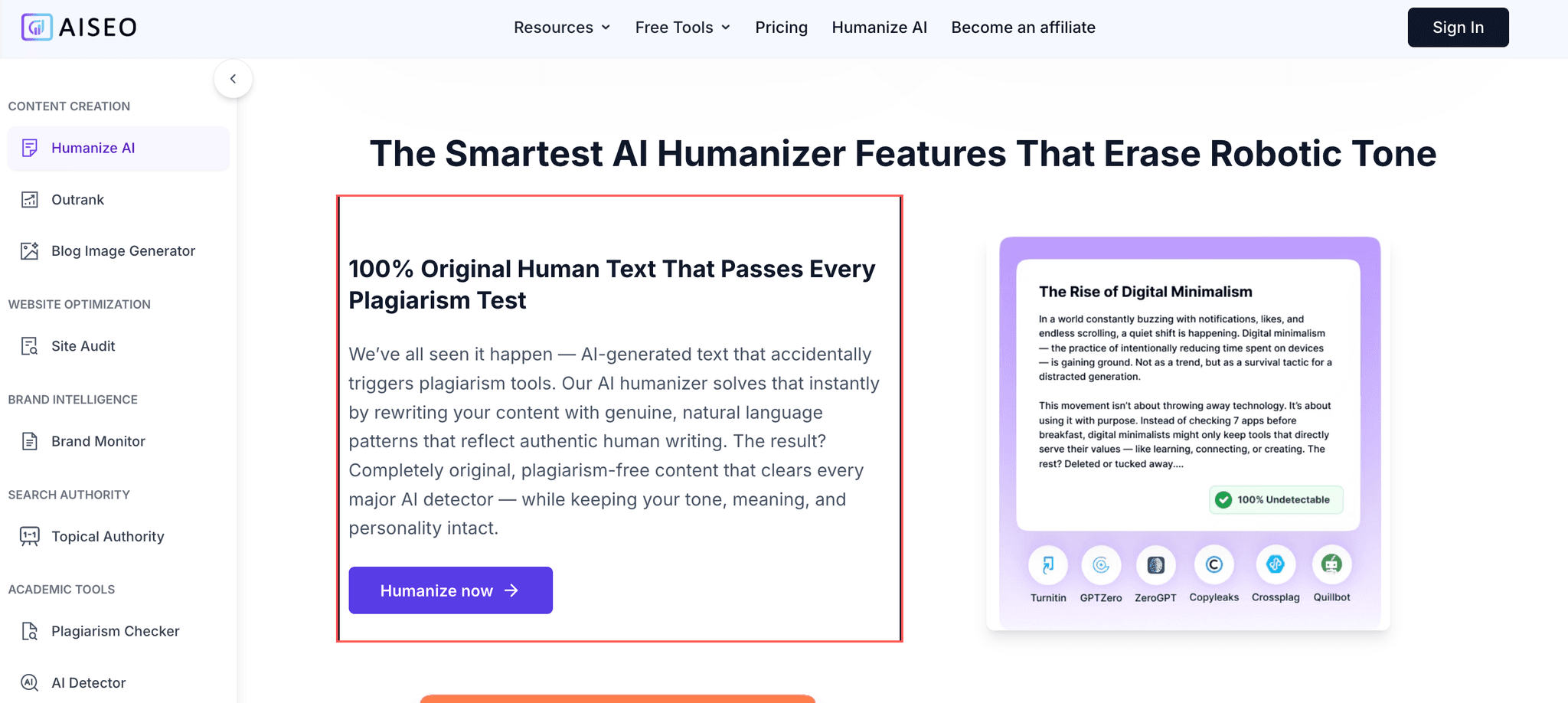 100% Natural, Readable Text