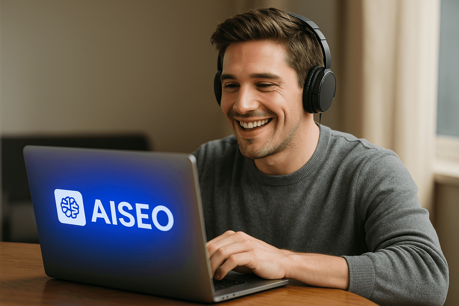 A Guy Using AISEO Tool