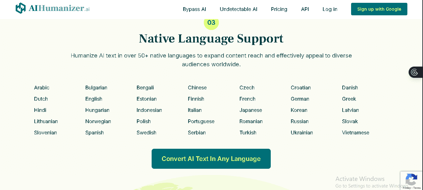 Strong Multilingual Capability