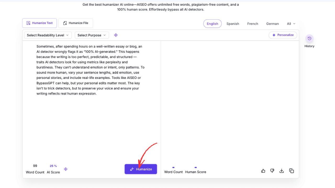 AISEO Tools Overview Step: 2