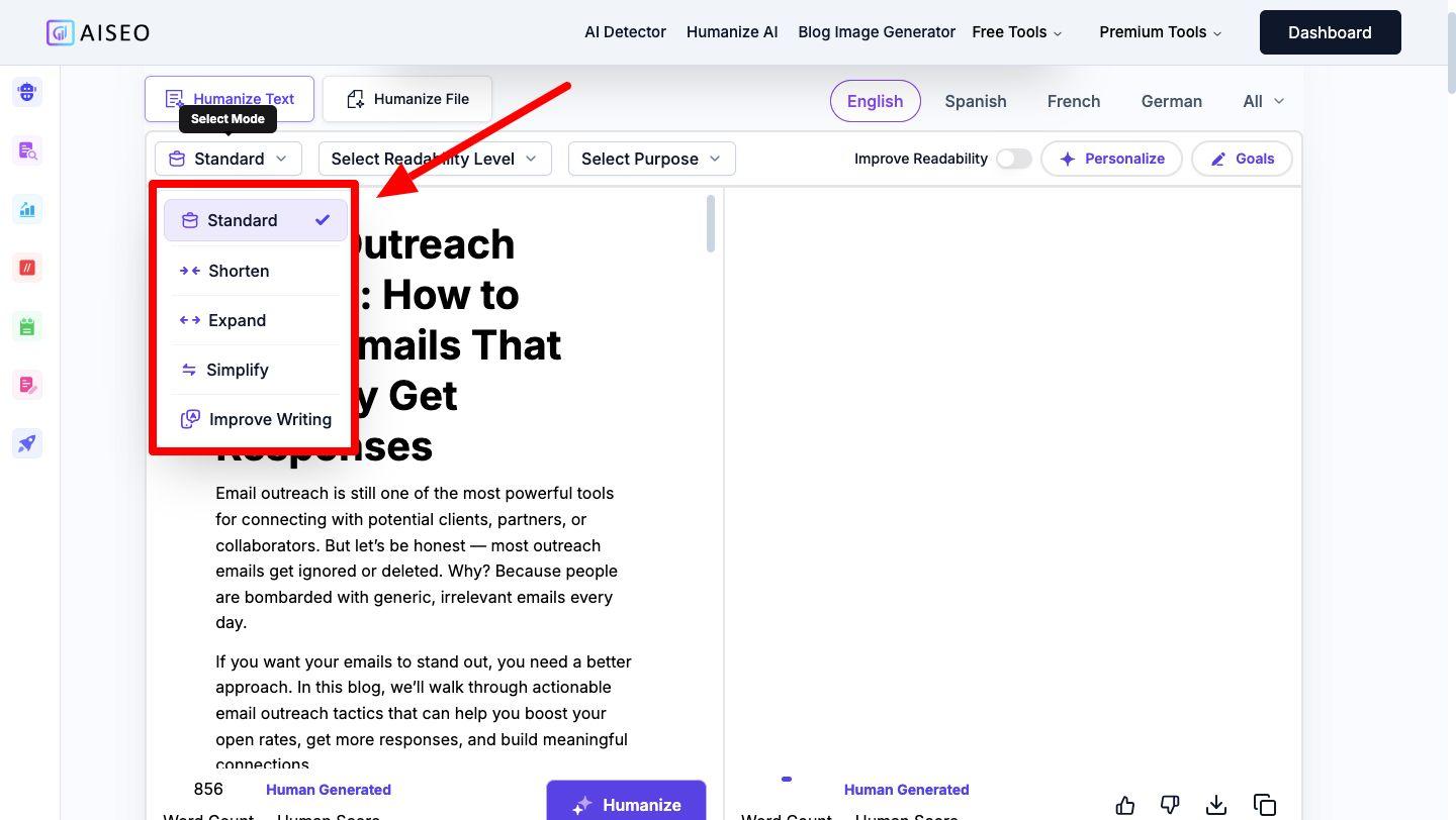 Context-Aware Rewriting